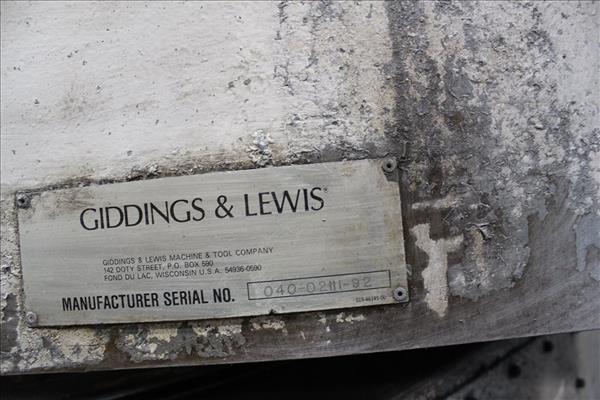 Giddings & Lewis 360-C | 11