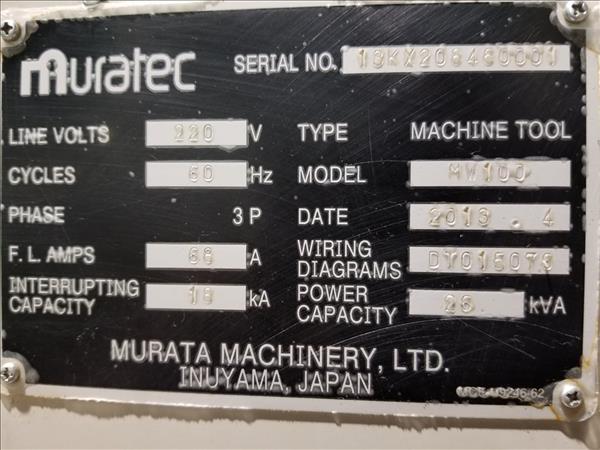 MURATEC MW100 | 17