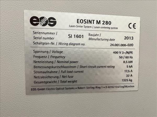 EOS EOSINT M 280 | 9