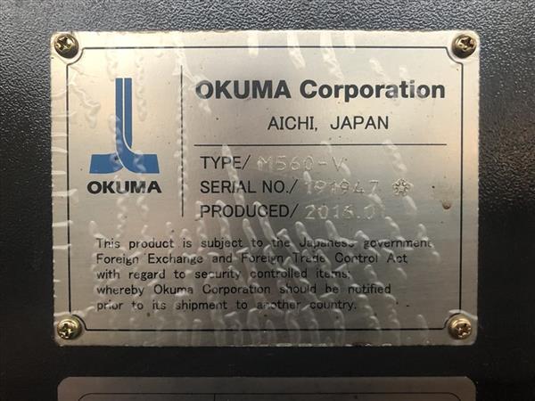 OKUMA GENOS M560-V | 8