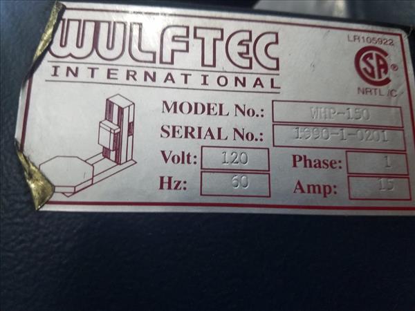WULFTEC WHP-150 | 4