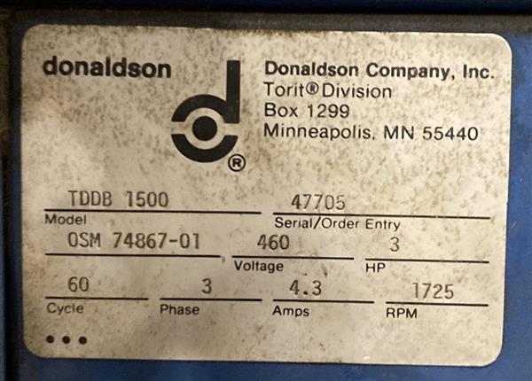 DONALDSON TDDB 1500 | 8