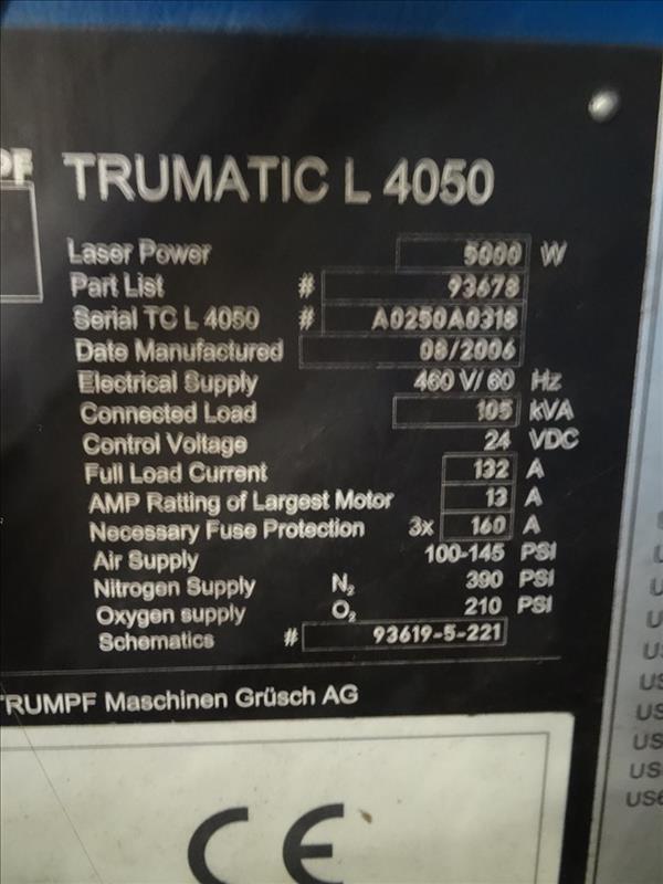 TRUMPF TRUMATIC L4050 | 23