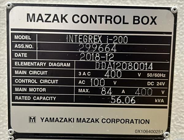 MAZAK INTEGREX I-200 | 15