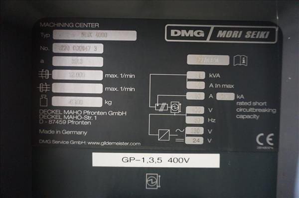 DMG NHX 4000 | 19