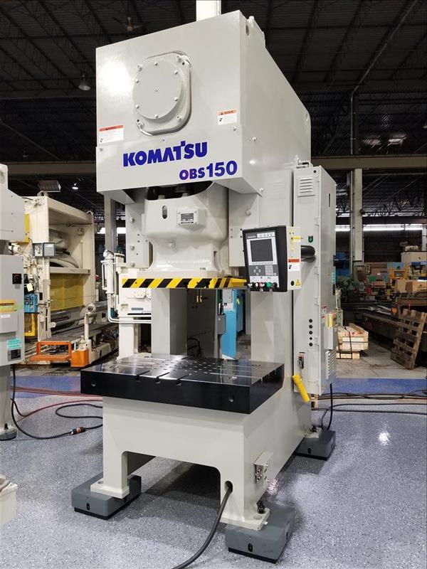 New Komatsu OBS150 Mechanical Gap Frame Press