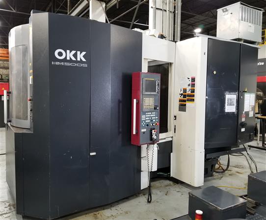 Okk HM500S 4Axis Horizontal Machining Center