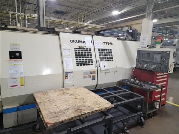 Okuma LT25M Twin Spindle Twin Turret Turning Center W/ Live Milling